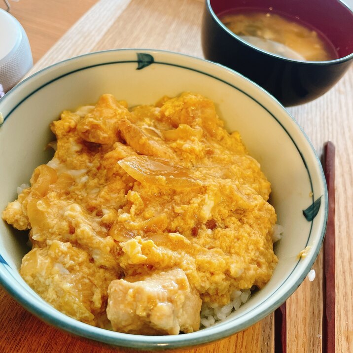 低脂質なムネ肉でも美味しい！親子丼